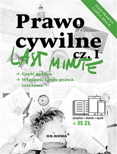 Last Minute Prawo Cywilne cz.1  - Księgarnia Niemcy (DE)