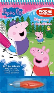 Peppa Pig Wodne kolorowanie Wyprawy z dziadkiem