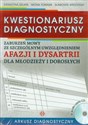 Kwestionariusz diagnostyczny zaburzeń mowy ze szczególnym uwzględnieniem afazji i dysartrii dla młodzieży i dorosłych + CD