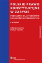 Polskie prawo konstytucyjne w zarysie Podręcznik dla studentów kierunków nieprawniczych