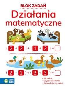 Blok zadań Działania matematyczne - Księgarnia UK