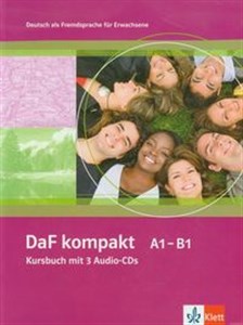 DaF kompakt A1-B1 Kursbuch mit 3 Audio-CDs - Księgarnia Niemcy (DE)
