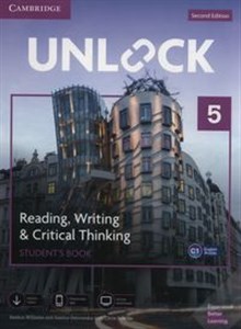 Unlock 5 Reading, Writing, & Critical Thinking Student's Book Mob App and Online Workbook w/ Downloadable Video