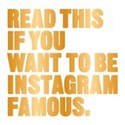 Read This If You Want to be Instagram Famous - Henry Carroll