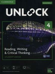 Unlock 4 Reading, Writing, & Critical Thinking Student's Book Mob App and Online Workbook w/ Downloadable Video