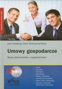 Umowy gospodarcze + CD Wzory dokumentów z wyjaśnieniami - Księgarnia UK