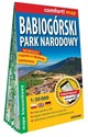 Babiogórski Park Narodowy kieszonkowa laminowana mapa turystyczna 1:50 000