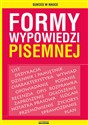 Formy wypowiedzi pisemnej