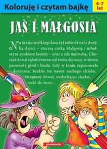 Koloruję i czytam bajkę Jaś i Małgosia