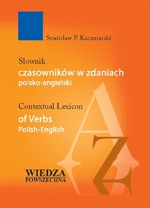 Słownik czasowników w zdaniach polsko-angielski - Księgarnia UK
