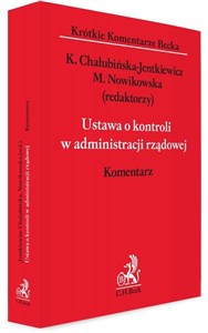 Ustawa o kontroli w administracji rządowej Komentarz