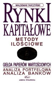 Rynki kapitałowe cz.II Metody ilościowe