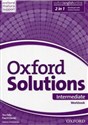 Oxford Solutions Intermediate Workbook + Online Practice Szkoła ponadgimnazjalna
