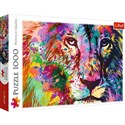 Trefl puzzle 1000 Kolorowy lew - 