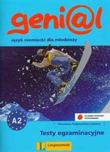 Genial A2 Testy egzaminacyjne + CD Język niemiecki. Gimnazjum - Księgarnia UK