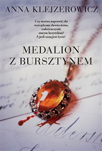 Medalion z bursztynem