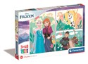 Puzzle 3x48 Super Kolor Disney Frozen 