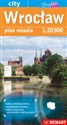 Wrocław mapa samochodowa plastik 1:20000 - Opracowanie Zbiorowe