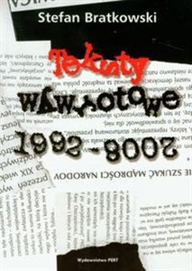 Teksty wywrotwoe 1992-2008 - Księgarnia Niemcy (DE)