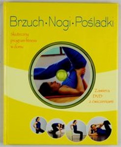 Brzuch nogi pośladki Książka fitness + DVD