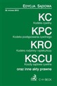 Kodeks cywilny Kodeks postępowania cywilnego Kodeks rodzinny i opiekuńczy Koszty sądowe cywilne oraz inne akty prawne - 