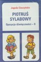 Piotruś sylabowy Opozycja dźwięczności-II