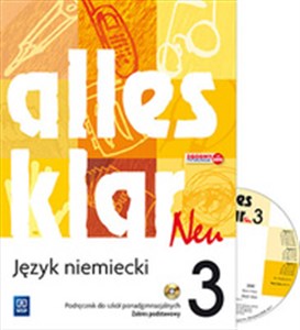 Alles klar Neu 3 Podręcznik Zakres podstawowy + CD Szkoły ponadgimnazjalne