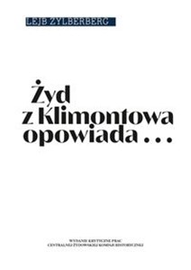 Żyd z Klimontowa opowiada - Księgarnia Niemcy (DE)