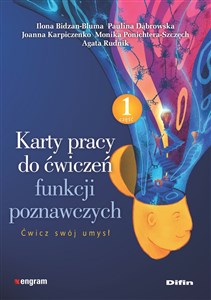 Karty pracy do ćwiczeń funkcji poznawczych Część 1 Ćwicz swój umysł - Księgarnia UK