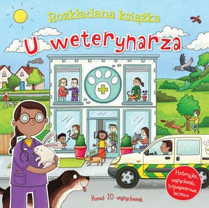 U weterynarza. Rozkładana książka