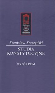 Studia konstytucyjne Wybór pism - Księgarnia Niemcy (DE)