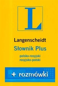 Słownik PLUS polsko-rosyjski rosyjsko-polski + rozmówki - Księgarnia Niemcy (DE)