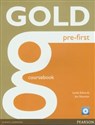 Gold Pre-First Coursebook z płytą CD