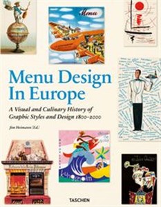 Menu Design in Europe - Księgarnia UK