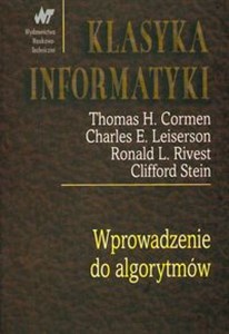 Wprowadzenie do algorytmów - Księgarnia Niemcy (DE)