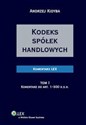 Kodeks spółek handlowych Komentarz t.1/2