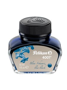 Atrament Pelikan 4001 niebiesko-czarny 30 ml