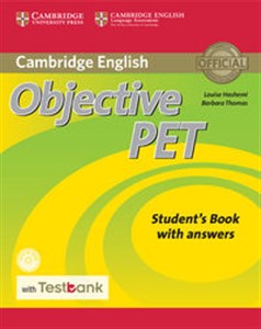 Objective PET Student's Book with Answers with CD-ROM with Testbank