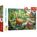 Puzzle Wędrówka dinozaurów 60 - 