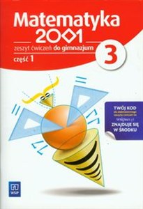 Matematyka 2001 3 Zeszyt ćwiczeń część 1 gimnazjum