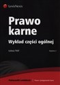 Prawo karne Wykład części ogólnej