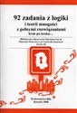 92 zadania z logiki i teorii mnogości z pełnymi rozwiązaniami krok po kroku - Wiesława Regel