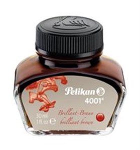 Atrament Pelikan 4001 brązowy 30 ml - Księgarnia UK
