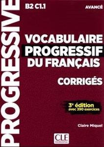 Vocabulaire Progressif du Francais Avance klucz Poziom B2-C1.1 - Księgarnia UK