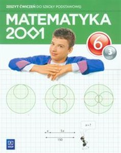 Matematyka 2001 6 Zeszyt ćwiczeń Część 3 Szkoła podstawowa