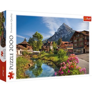 Puzzle Alpy latem 2000  - Księgarnia UK