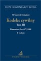 Kodeks cywilny Tom III Komentarz do art 627ľ10