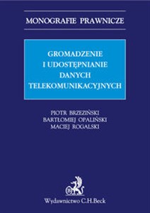 Gromadzenie i udostępnianie danych telekomunikacyjnych - Księgarnia Niemcy (DE)