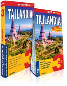 Tajlandia 3w1 Przewodnik + atlas + mapa