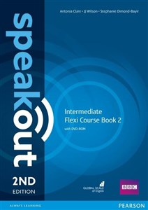 Speakout 2nd Edition Intermediate Flexi Course Book 2 + DVD